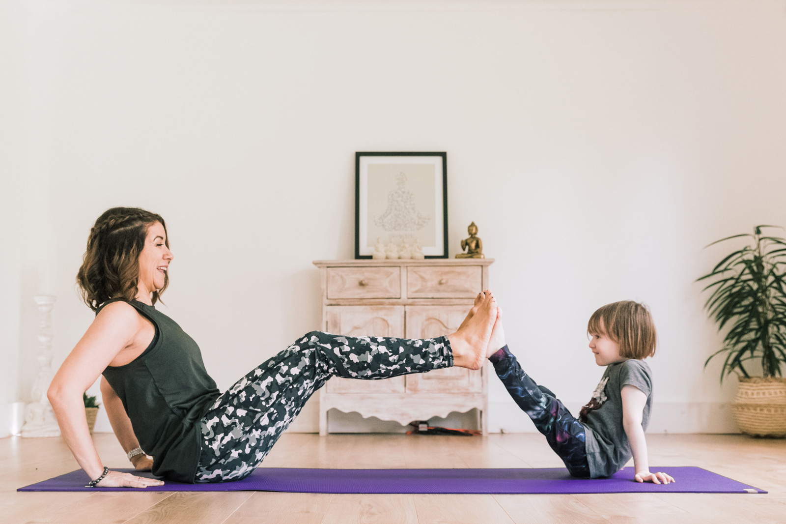 Childrens yoga class